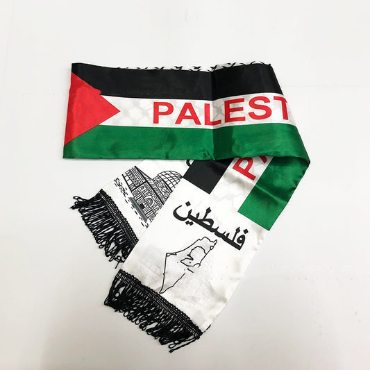 Palestine Flag Scarf