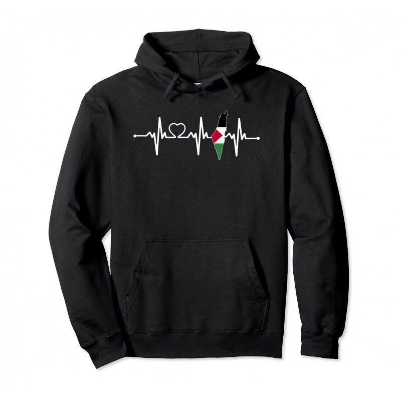 Man's Palestine Pullover Hoodie (13 Models)