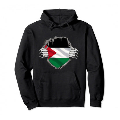 Man's Palestine Pullover Hoodie (13 Models)