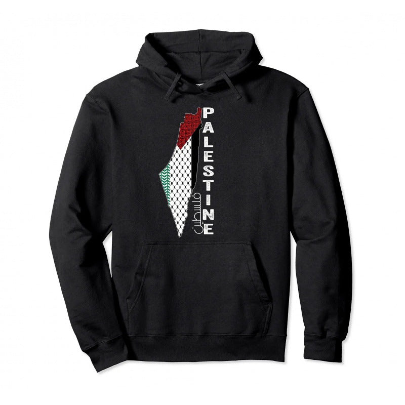 Man's Palestine Pullover Hoodie (13 Models)